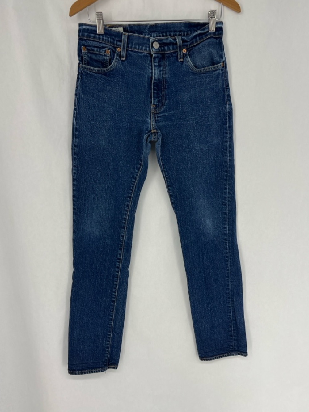 LEVIs’ Premium 511 30x32 Classic Men's Dark Blue Slim Jeans (big E)